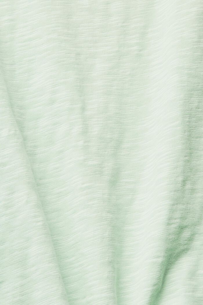T-shirt à épaules froncées, PASTEL GREEN, detail image number 4