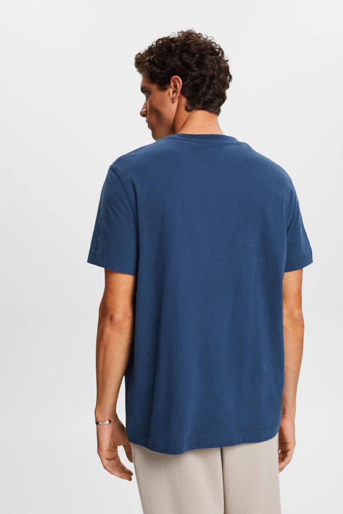 T-shirt à imprimé graphique, BLUE, detail image number 4