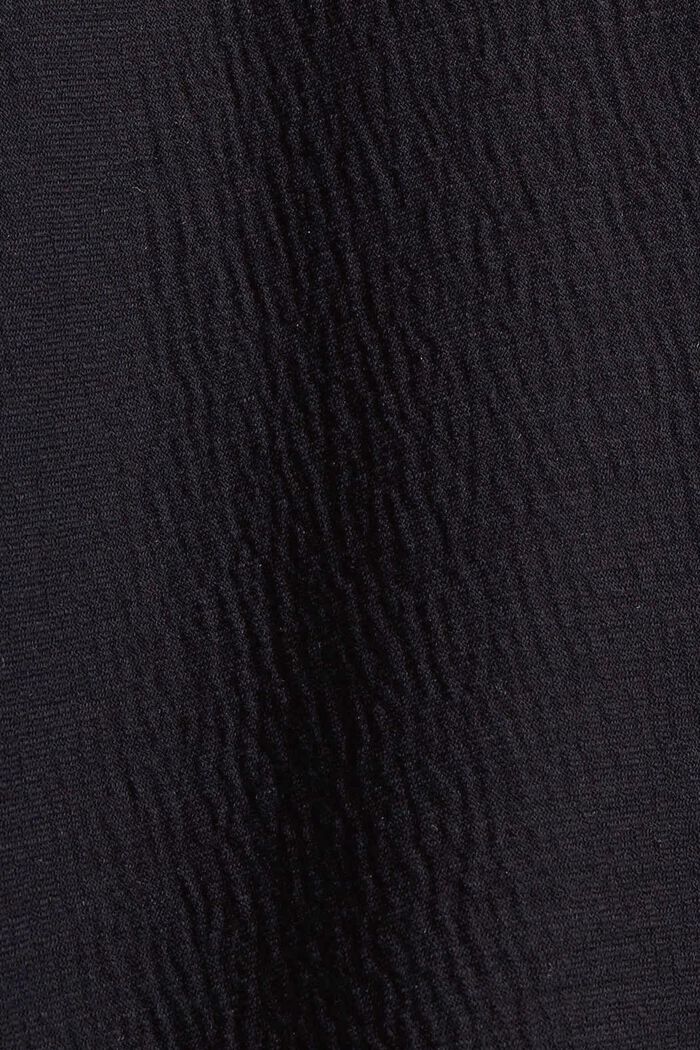 Blazer en jersey à boutonnage croisé, BLACK, detail image number 4