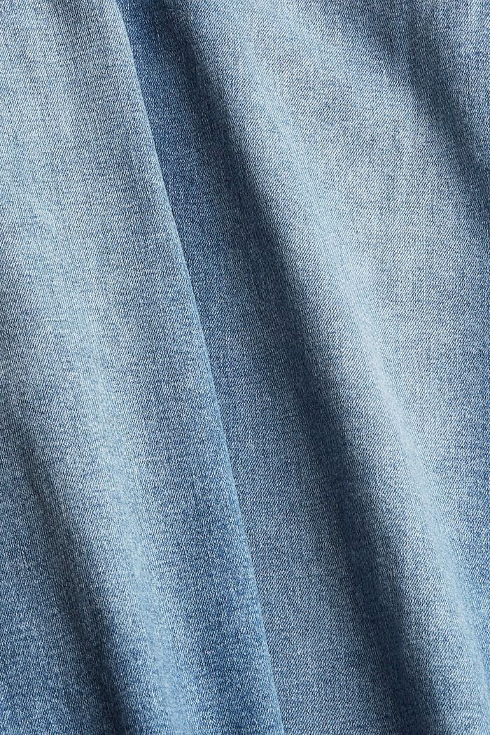Jean stretch en coton biologique, BLUE LIGHT WASHED, detail image number 0