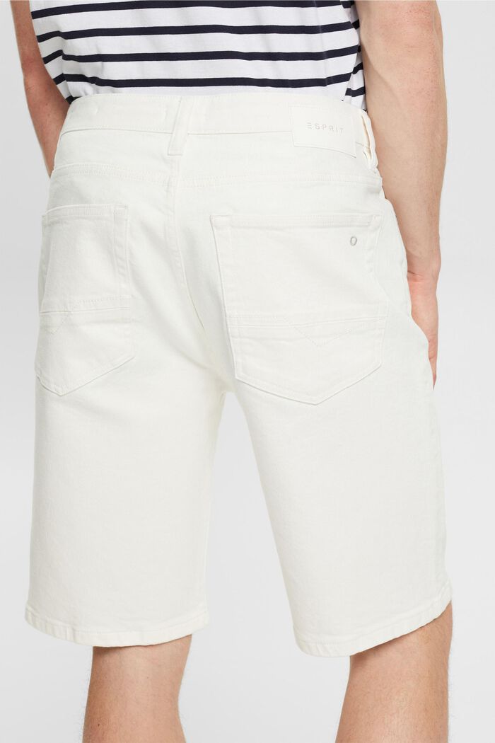 Pantalon en jean court , OFF WHITE, detail image number 2