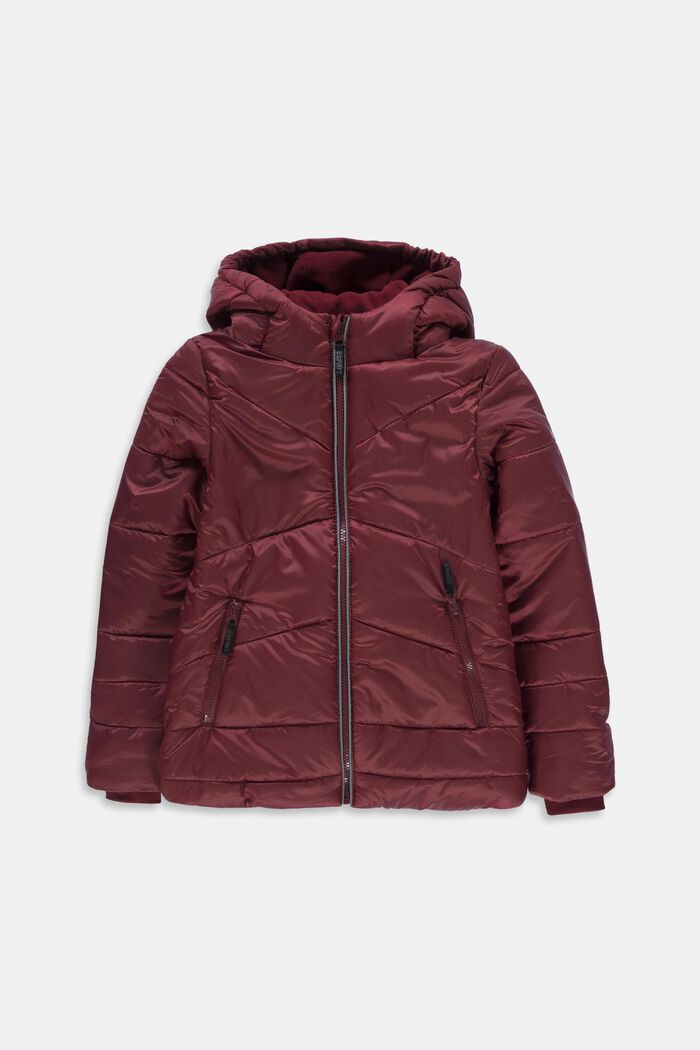 Jackets outdoor woven, DARK RED, detail image number 0