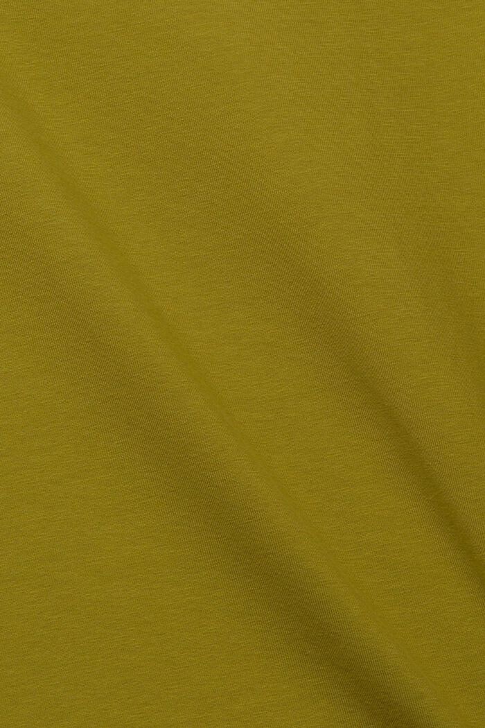 Robe t-shirt à boucles, OLIVE, detail image number 5