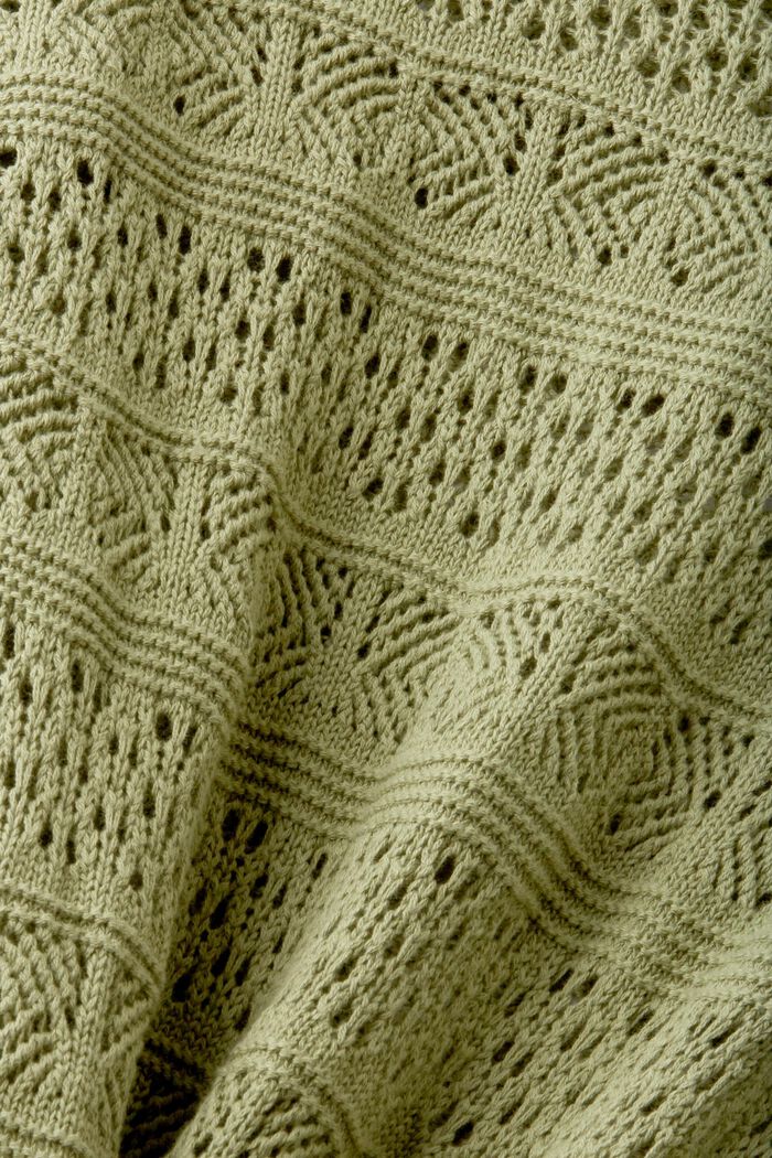 Pull-over en coton durable texturé, LIGHT KHAKI, detail image number 5