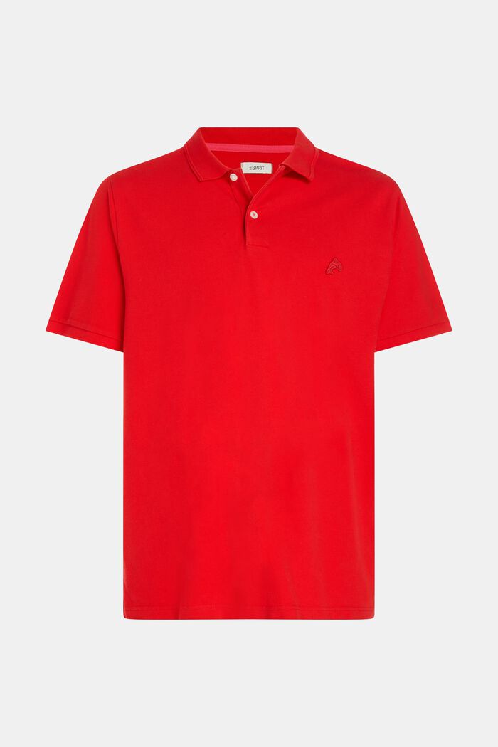 Polo classique Dolphin Tennis Club, RED, overview