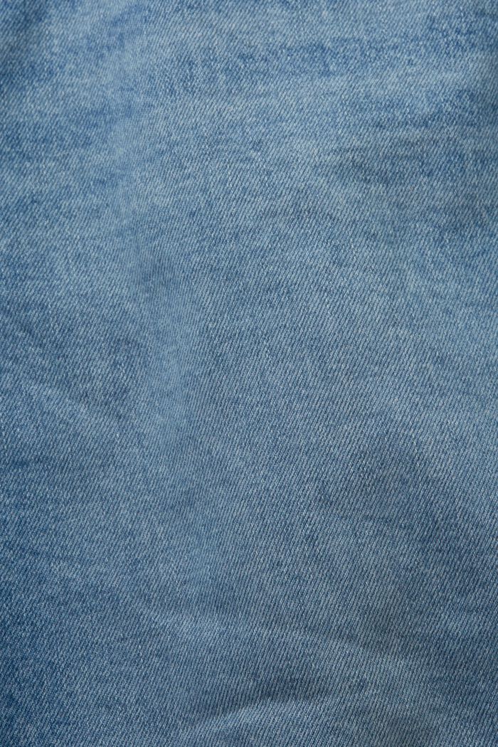 Jean slim en coton stretch, BLUE MEDIUM WASHED, detail image number 4