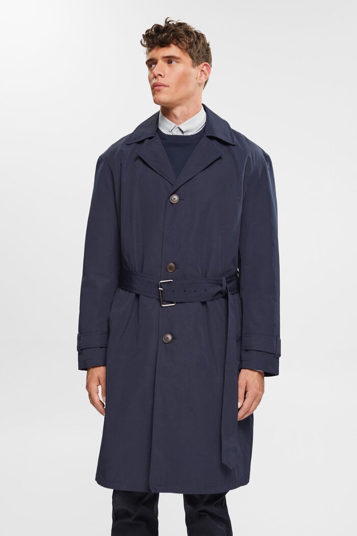 Trench-coat avec ceinture, NAVY, detail image number 1