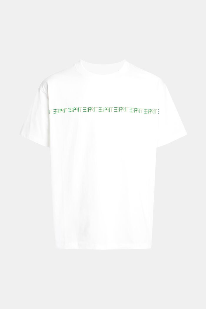 T-shirt Yagi Archive à encolure ronde et logo, WHITE, detail image number 4