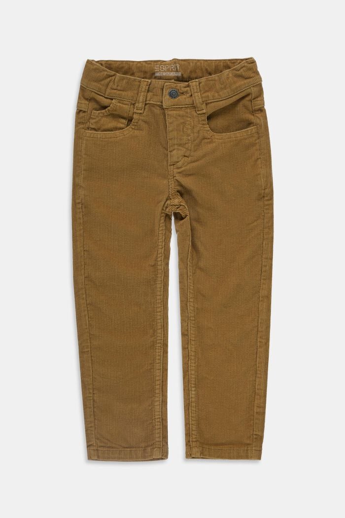 Pants woven, BROWN, overview