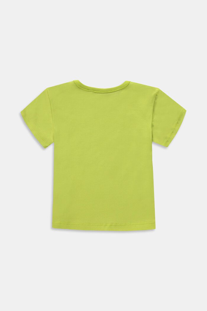 T-shirt orné d´un imprimé, coton biologique, CITRUS GREEN, detail image number 1