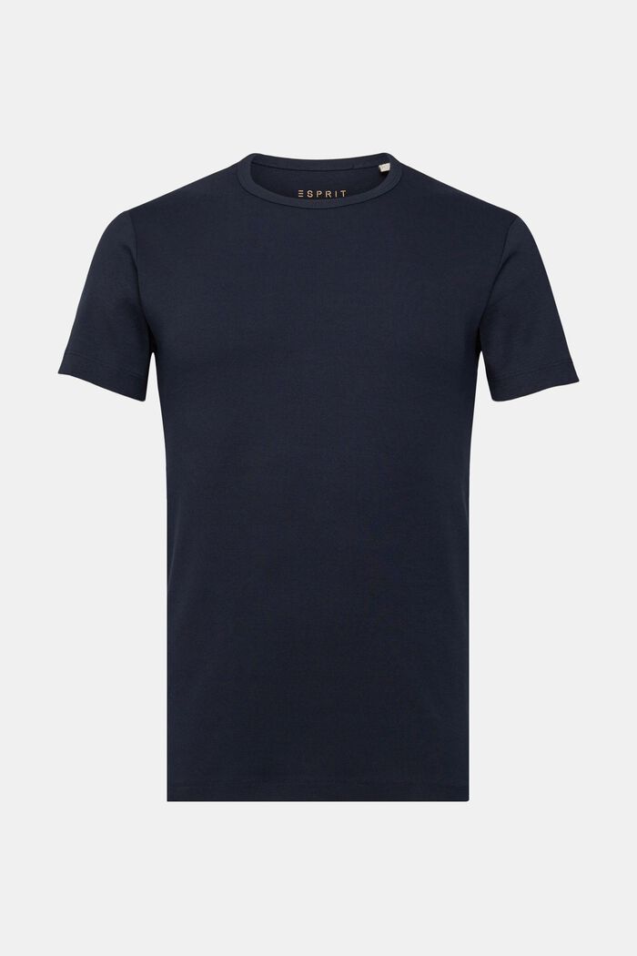 T-shirt en jersey de coupe Slim Fit, NAVY, detail image number 6