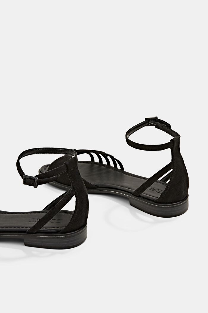 Sandales à similidaim, BLACK, detail image number 5