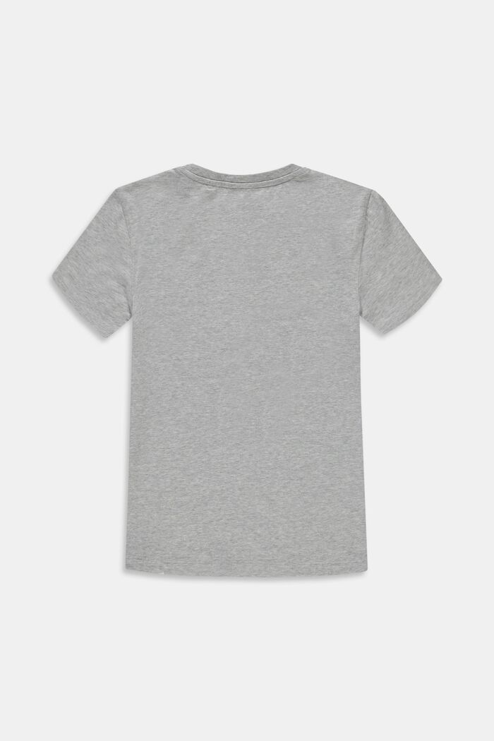 T-shirt en viscose mélangée à imprimé, PASTEL GREY, detail image number 1