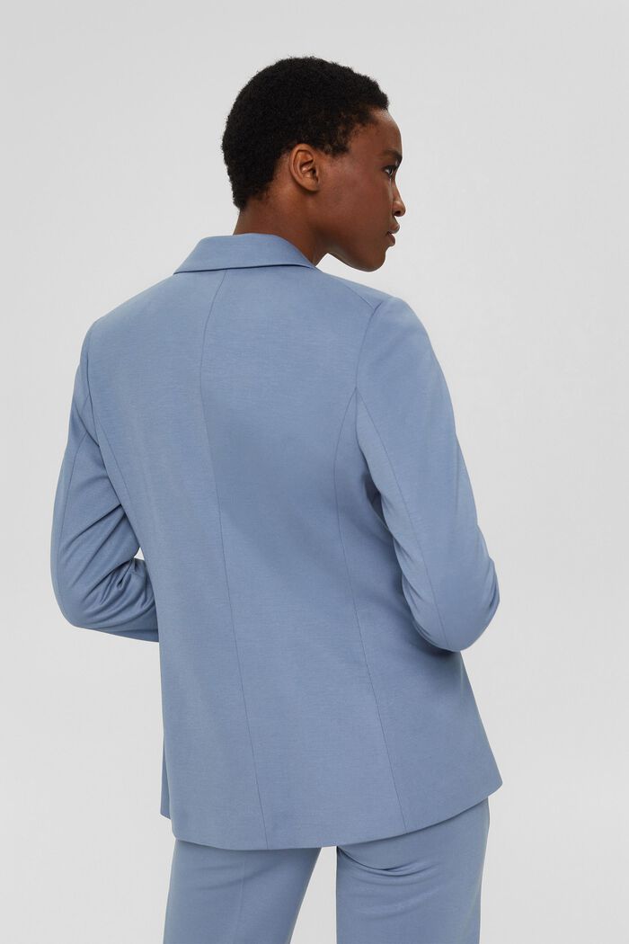 Veste de tailleur en jersey Mix + Match SOFT PUNTO, GREY BLUE, detail image number 3