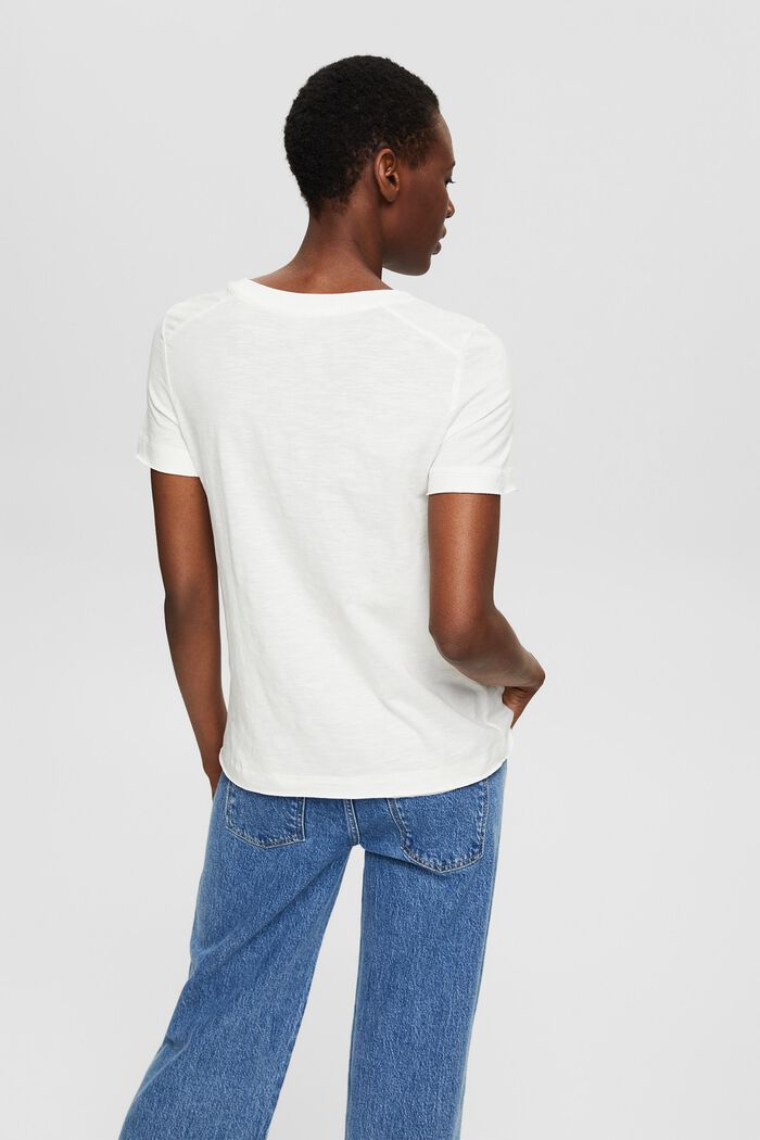 T-shirt, 100 % coton biologique, OFF WHITE, detail image number 3