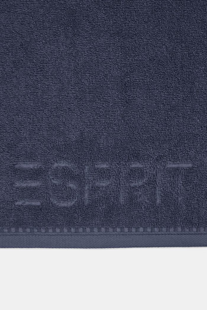 Collection de draps de bain en tissu éponge, NAVY BLUE, detail image number 1