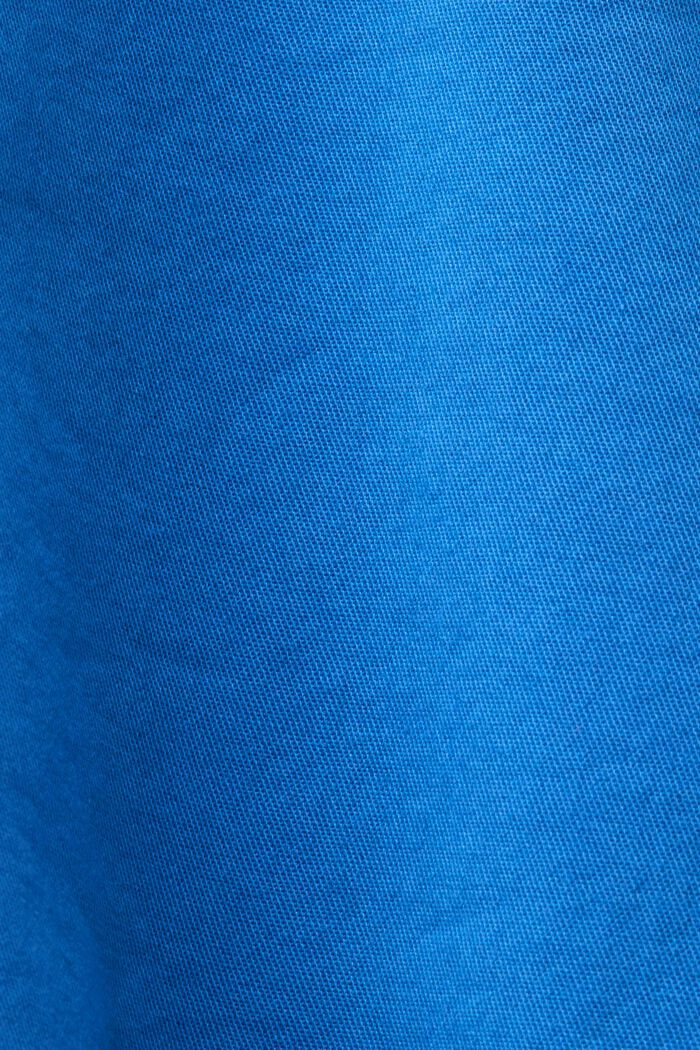 Short doté d’une ceinture tressée en raphia, BRIGHT BLUE, detail image number 6