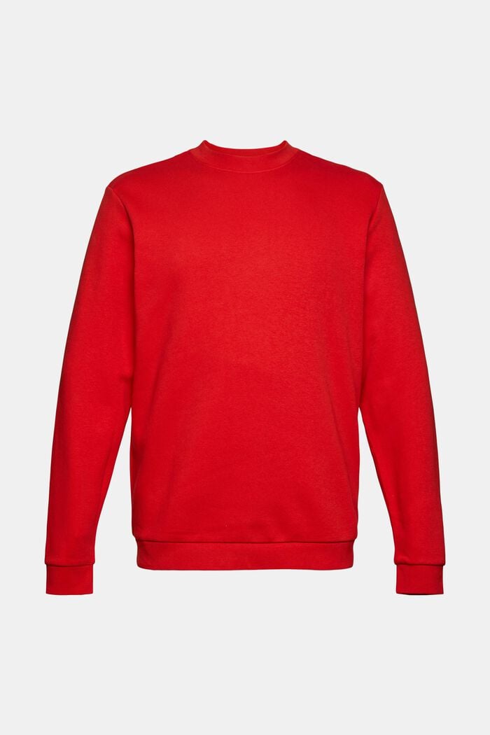 Sweatshirt, RED ORANGE, overview
