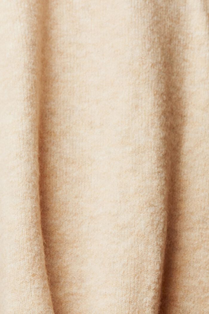 Cardigan sans manches en laine mélangée CURVY, SAND, detail image number 3