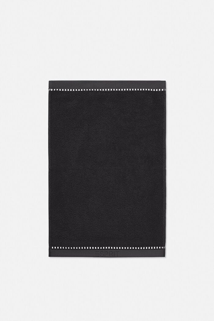À teneur en TENCEL™ : la collection de serviettes en tissu éponge, BLACK, detail image number 5