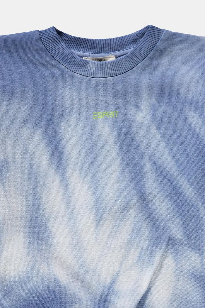 Sweat-shirt au look batik, BLUE LAVENDER, detail image number 2