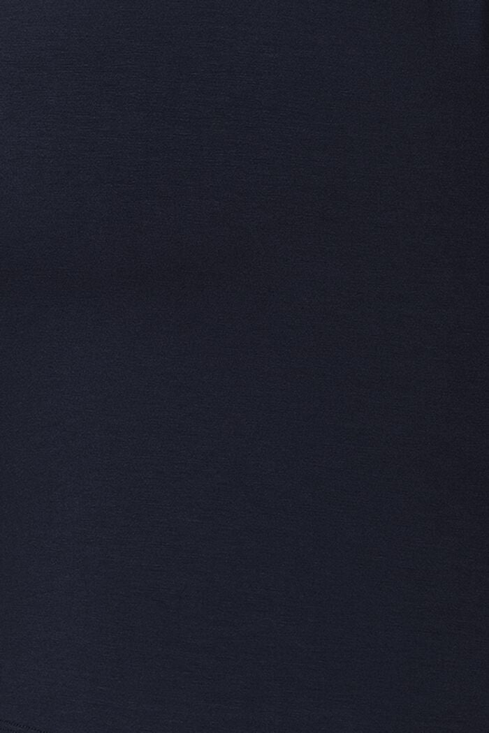 T-shirt à manches longues et fonction allaitement, LENZING™ ECOVERO™, NIGHT SKY BLUE, detail image number 4