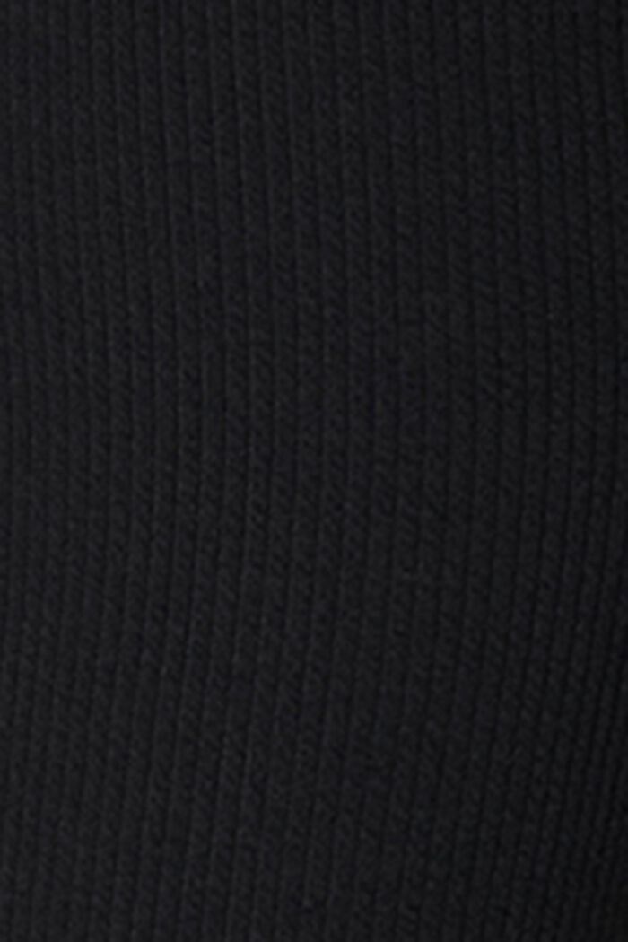 MATERNITÉ Leggings en jersey côtelé, BLACK INK, detail image number 4