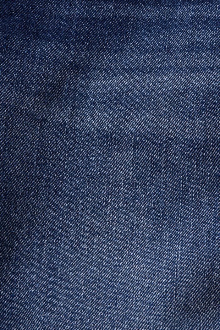 Short en jean de coupe Relaxed Fit, BLUE LIGHT WASHED, detail image number 4