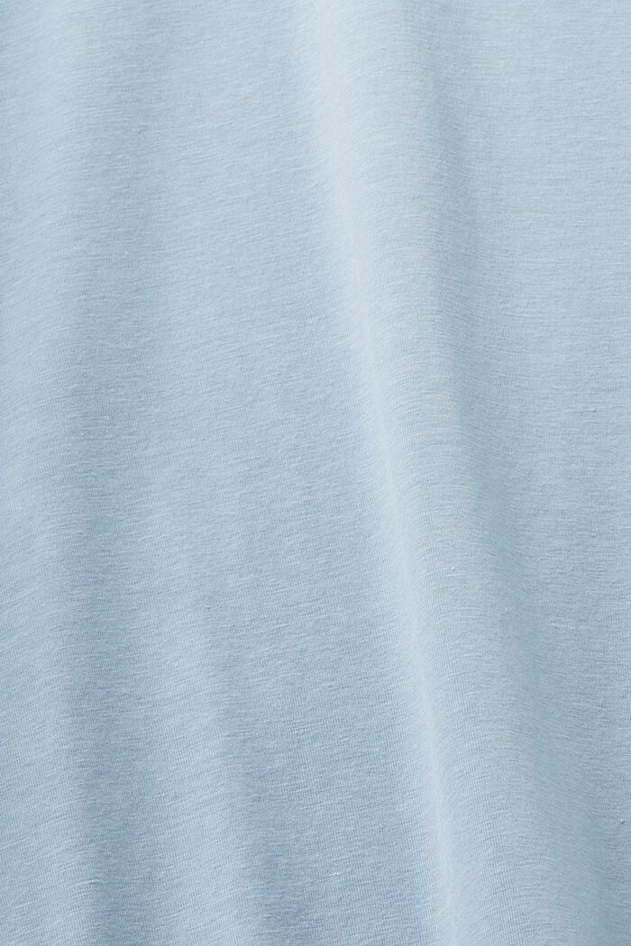 T-shirt à manches longues doté de trous pour les pouces, PASTEL BLUE, detail image number 7