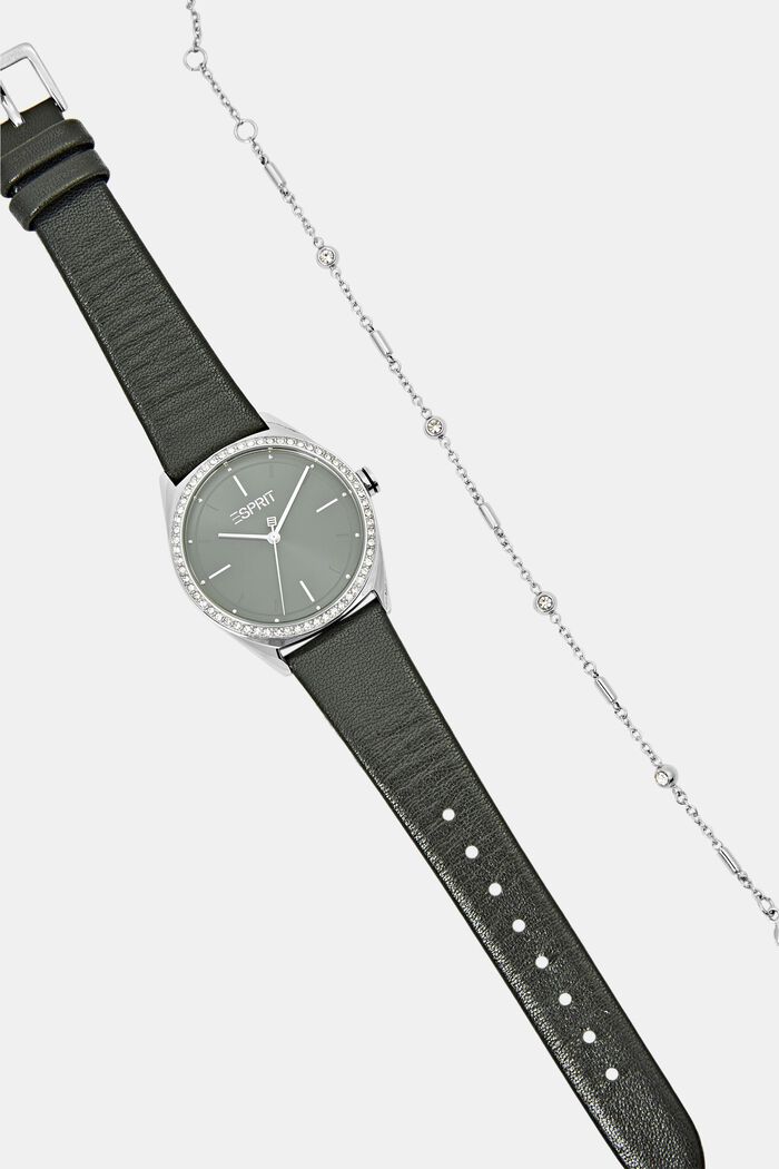Parure montre et bracelet, BLACK, detail image number 3