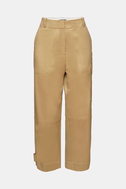 Pantalon raccourci style cargo