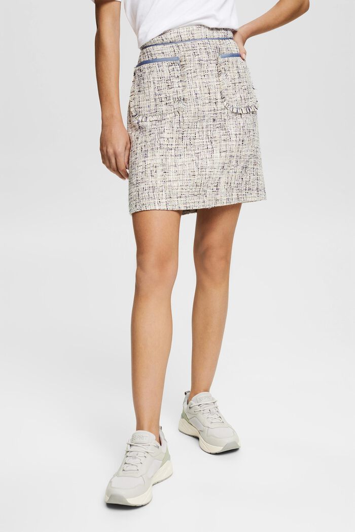 Fashion Skirt, NAVY, detail image number 0