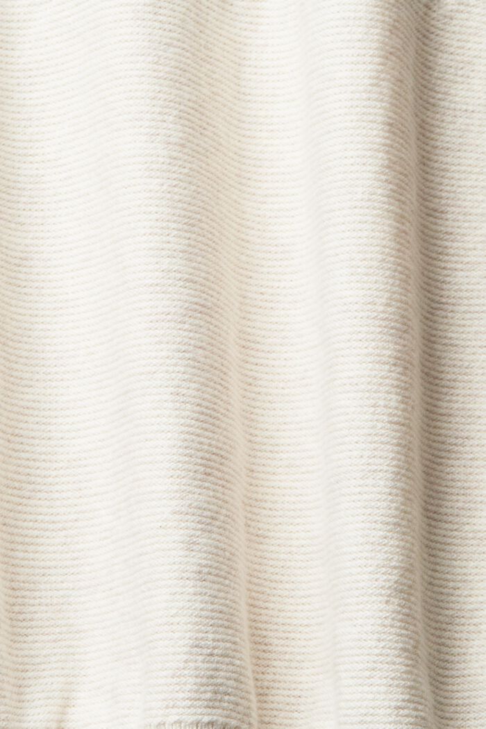 Pull-over jacquard, 100 % coton, SAND, detail image number 5
