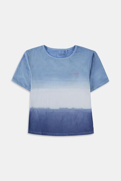 T-shirt animé d´un dégradé de couleurs, BRIGHT BLUE, overview