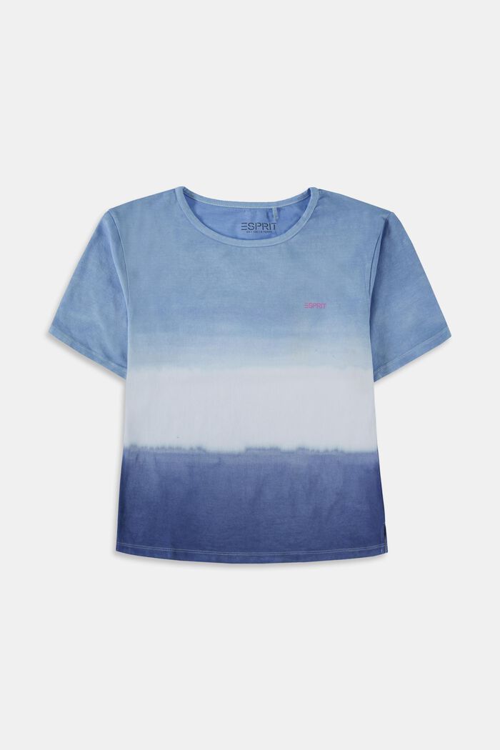 T-shirt animé d´un dégradé de couleurs, BRIGHT BLUE, detail image number 0