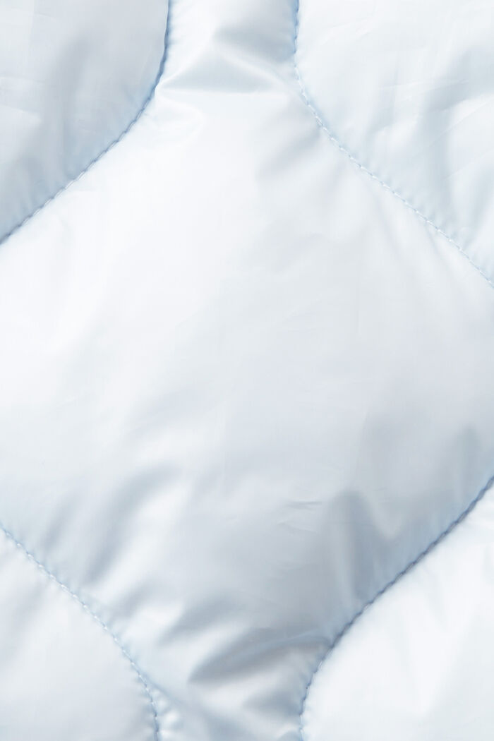Doudoune d’aspect matelassé à capuche, PASTEL BLUE, detail image number 5