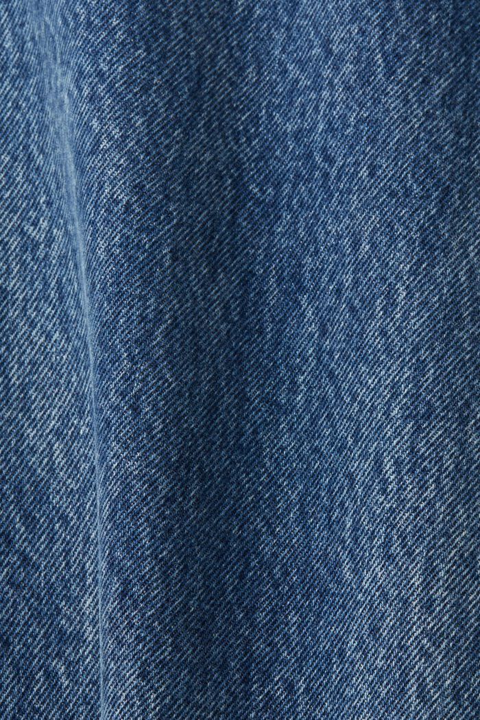 Jean à jambes droites, BLUE MEDIUM WASHED, detail image number 6
