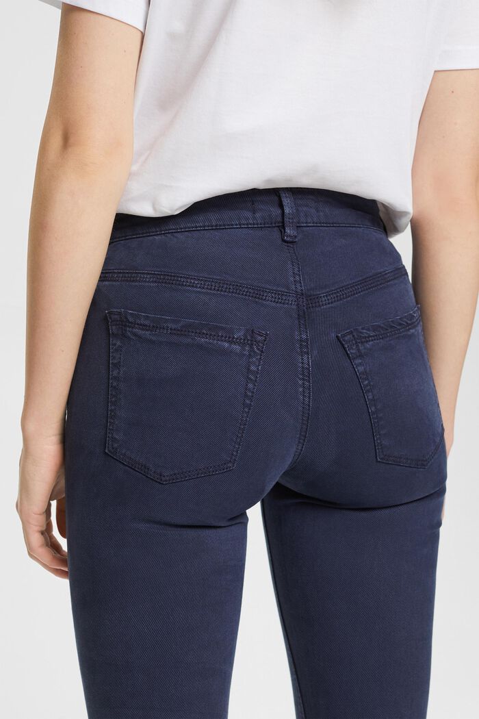 Pantalon stretch, TENCEL™, NAVY, detail image number 4