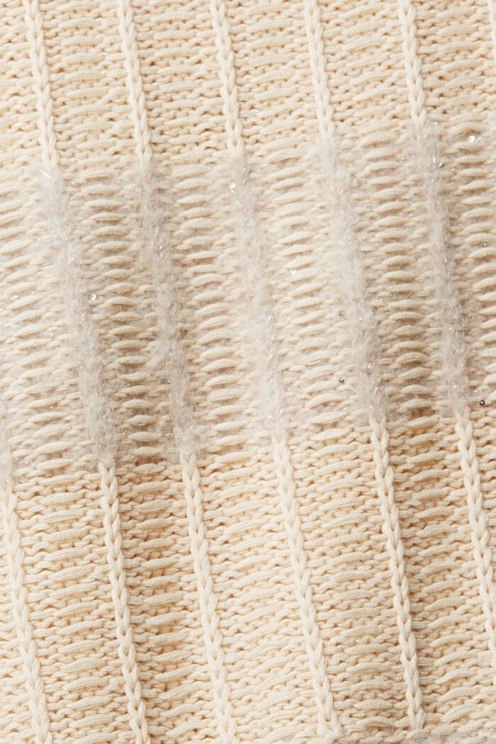 Pull texturé à paillettes, OFF WHITE, detail image number 6