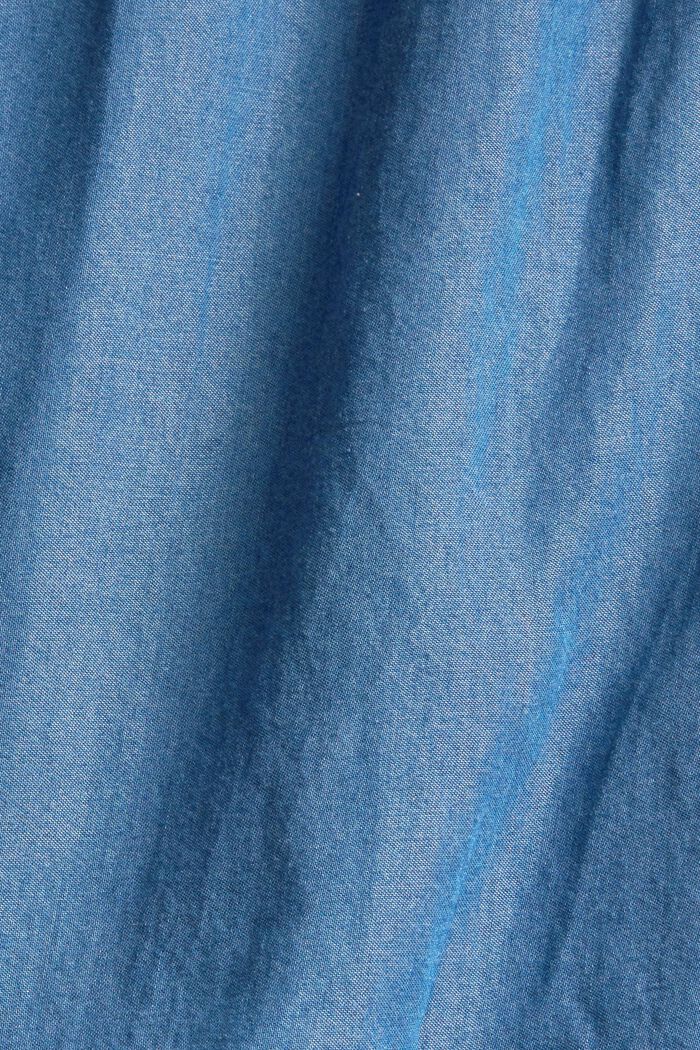 Robe-bandeau d´aspect denim, BLUE, detail image number 5