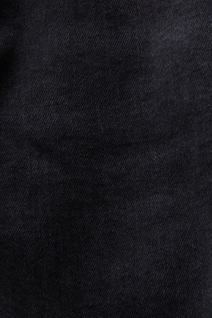 En matière recyclée : le jean stretch de coupe Slim Fit, BLACK RINSE, detail image number 6