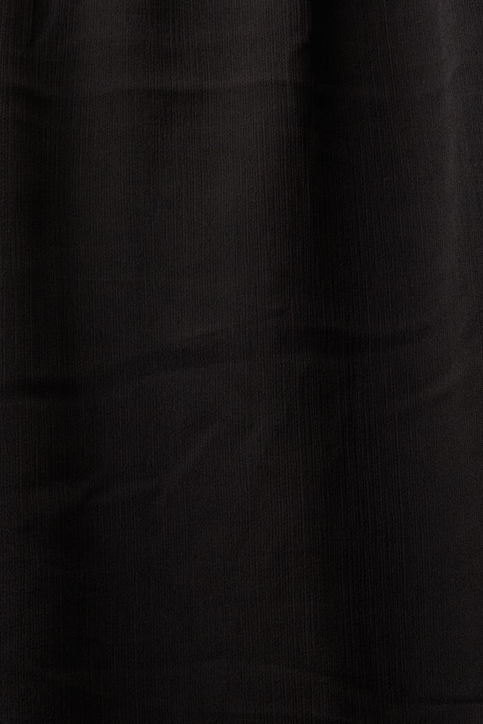 Mini-robe en crêpe chiffon, BLACK, detail image number 5