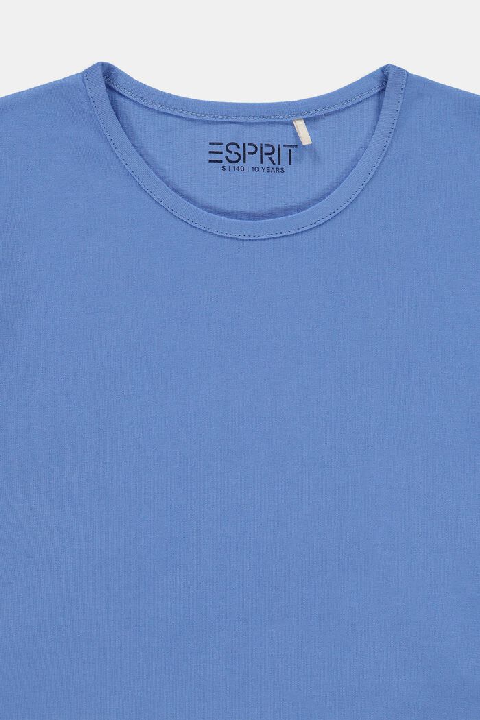 T-shirt court à imprimé au dos, LIGHT BLUE, detail image number 2