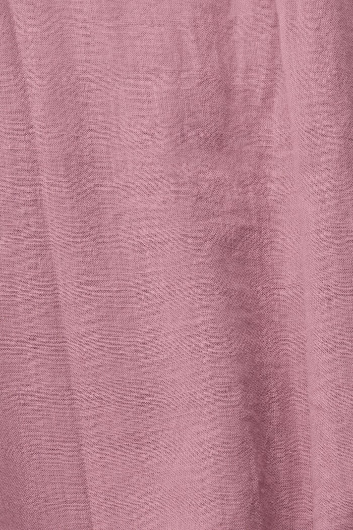 Robe-chemise légère, MAUVE, detail image number 4