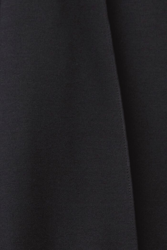 Jupe-culotte taille haute en jersey, BLACK, detail image number 5