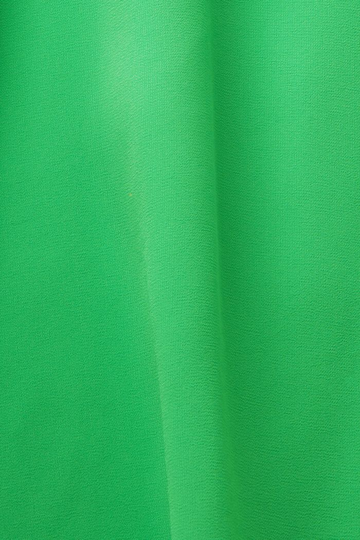 Blouse sans manches en crêpe mousseline, CITRUS GREEN, detail image number 5