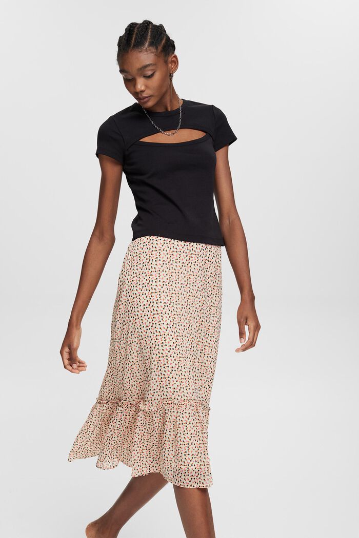 Light woven Skirt, SAND, detail image number 0