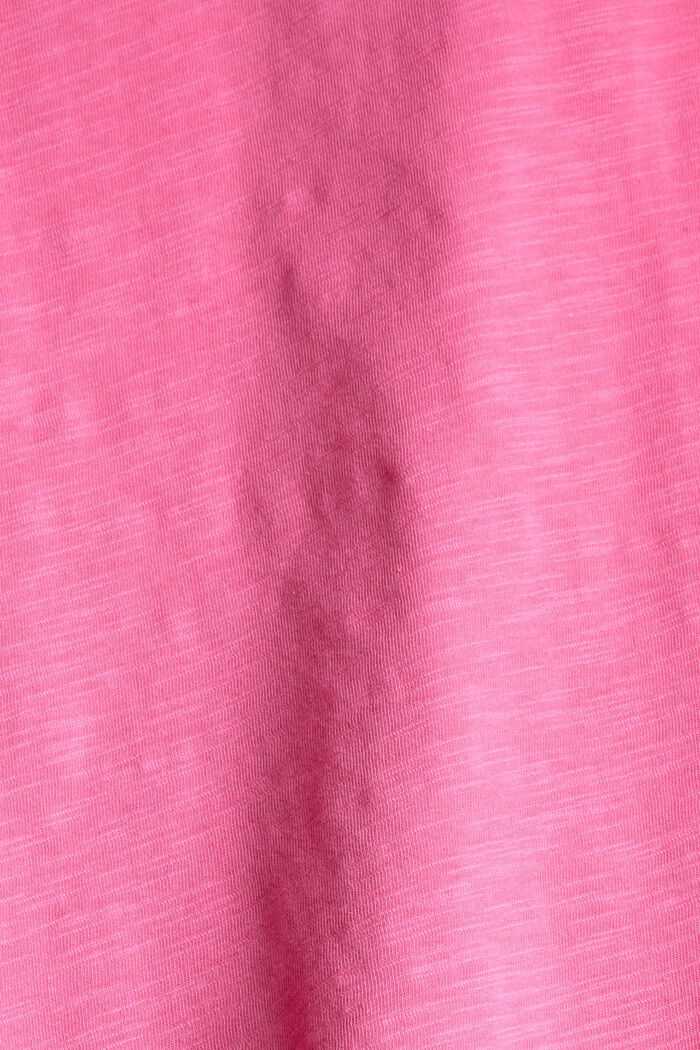 T-shirt 100 % coton biologique, PINK, detail image number 4