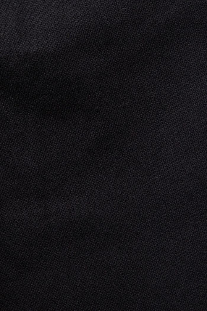 Jean Skinny à taille haute, BLACK RINSE, detail image number 6