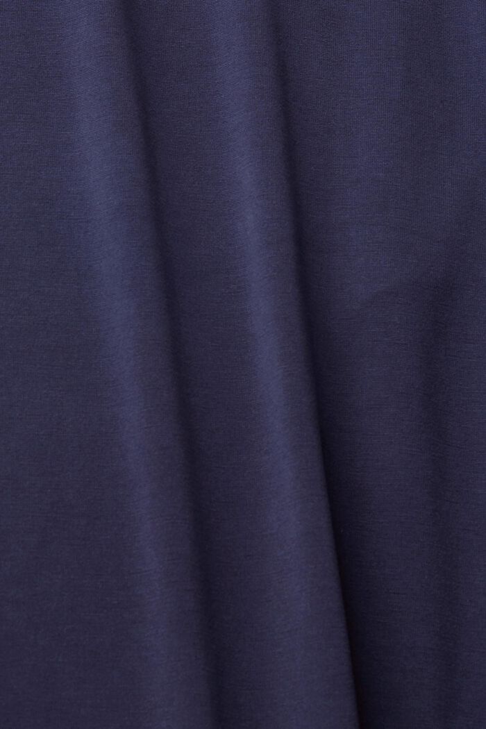 À teneur en TENCEL™ : la jupe longueur midi à fentes, NAVY, detail image number 4